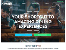 Tablet Screenshot of nowait.com